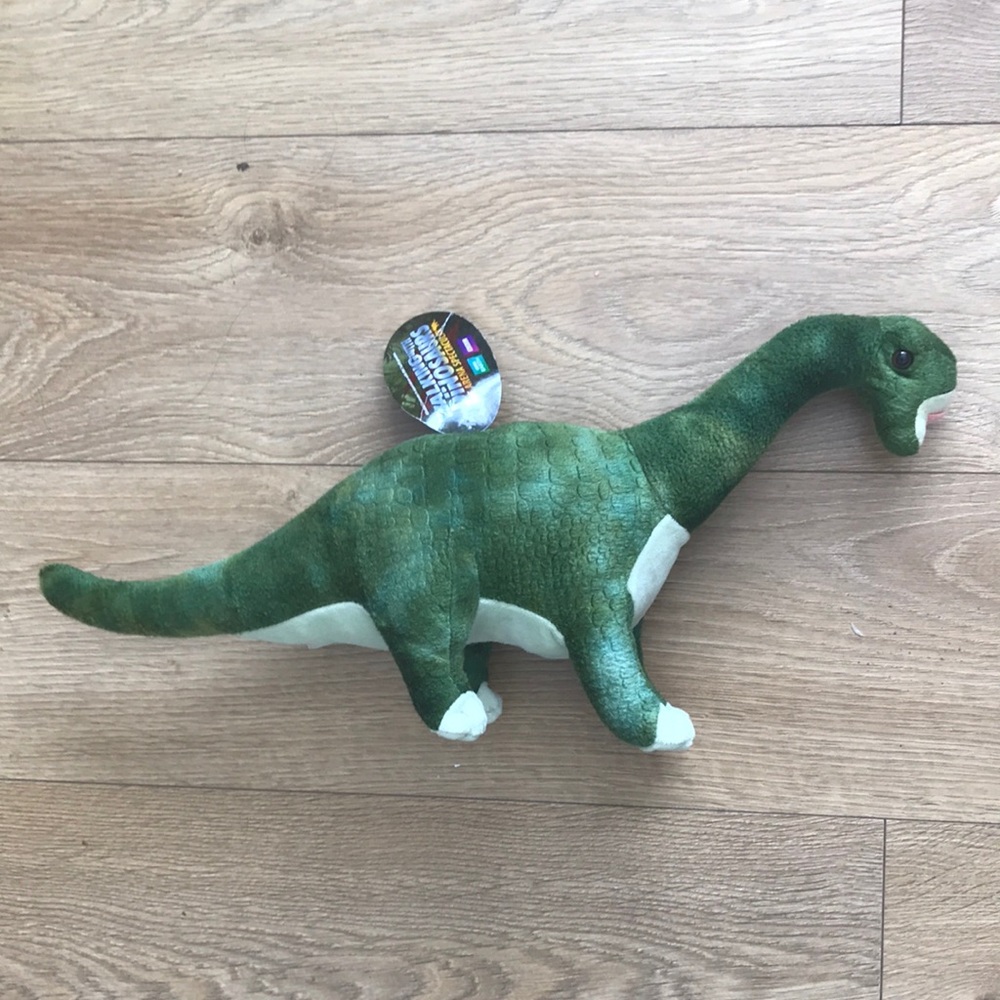 Brontosaurus plush from walking with the dinosaurs